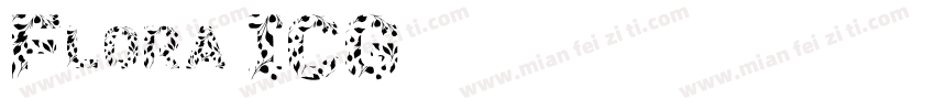 Flora ICG字体转换